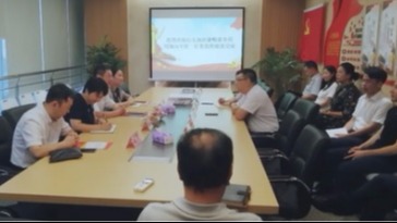 热烈欢迎山东海洋律师事务所刘加山主任一行莅临我所进行参观交流